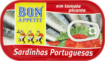 Bon Appetit Sardine In Hot Tomato Sauce - 120g