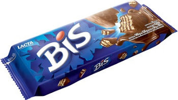 Lacta Bis Chocolate Wafer Biscuits - 126g, Pack  c