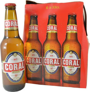 Coral Cerveja Portuguese Premium Beer - 6pk, 330ml