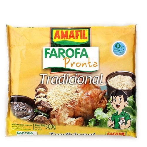 Amafil farofa Pronta 500g