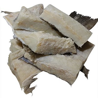 Bacalhau-Dry Salted Codfish with bone & skin from Norway 4 lbs