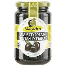 Macarico Azeitonas pretas inteiras 400g