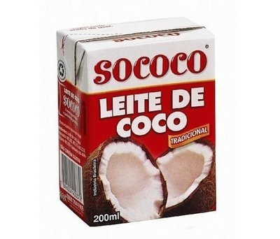 Sococo Leite de coco 200ml