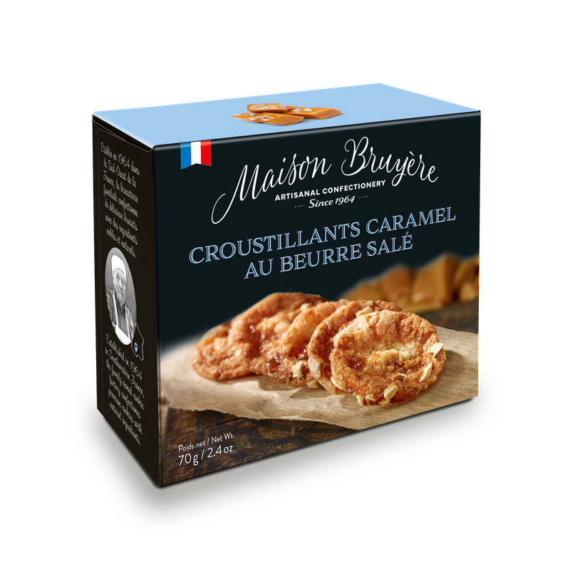 Maison Bruyere - heerlijke amandelkoekjes met stukjes gezouten karamel