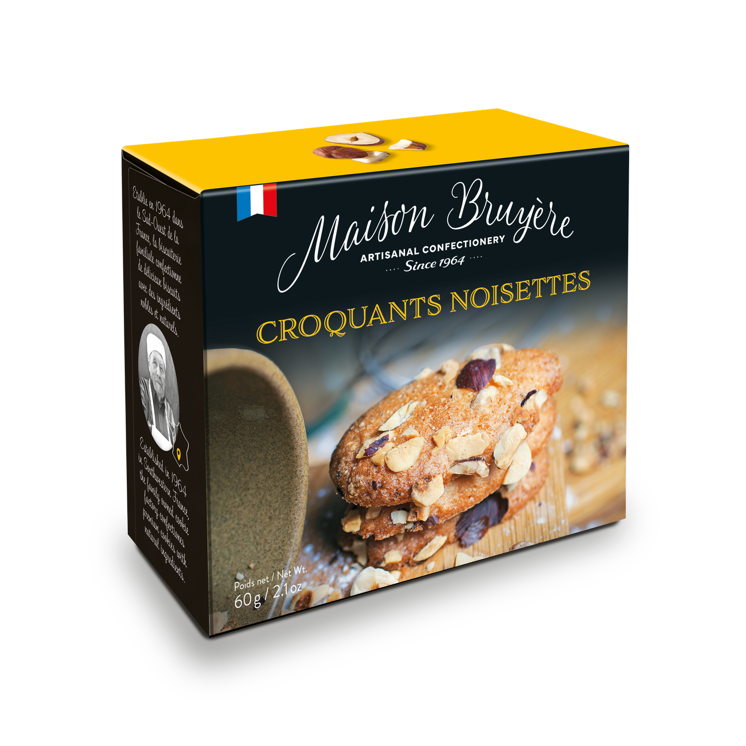 Maison Bruyère - krokante hazelnootkoekjes