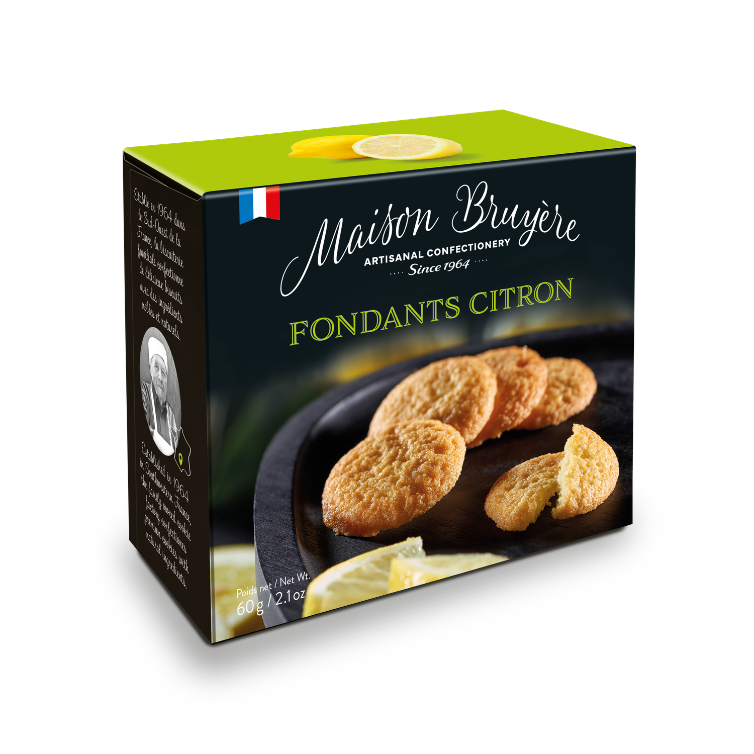 Maison Bruyère - Delicate boterkoekjes met citroen