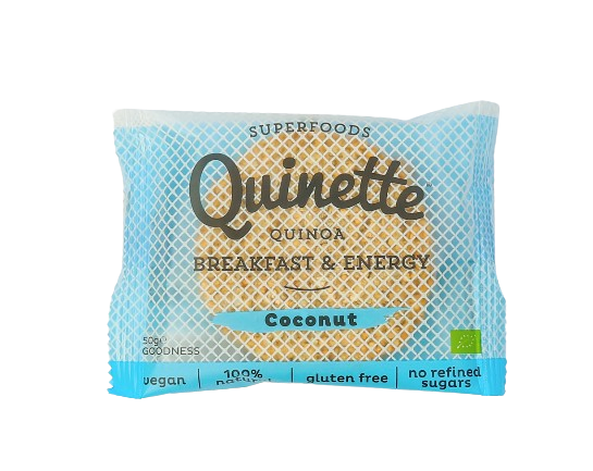 Quinette - BIO ontbijt en energie snack met cocosnoot