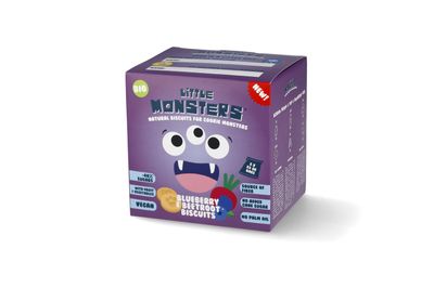Little Monsters - BIO kinderkoekjes op basis van blauwe bes en rode biet