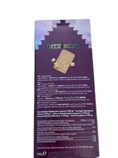 Brugse Huisjes - Cheese Crispies Goudse Kaas 100 gr