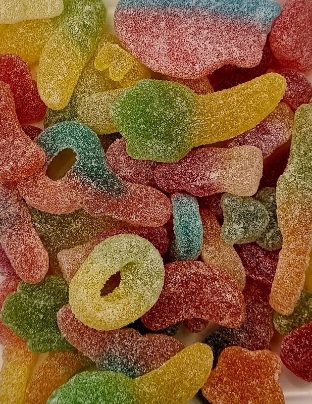 Mix zure gommen 1 kg