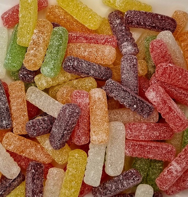 Winegums Zure Frietjes 1 kg