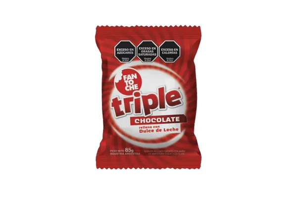 Alfajor triple x 12 Unidades