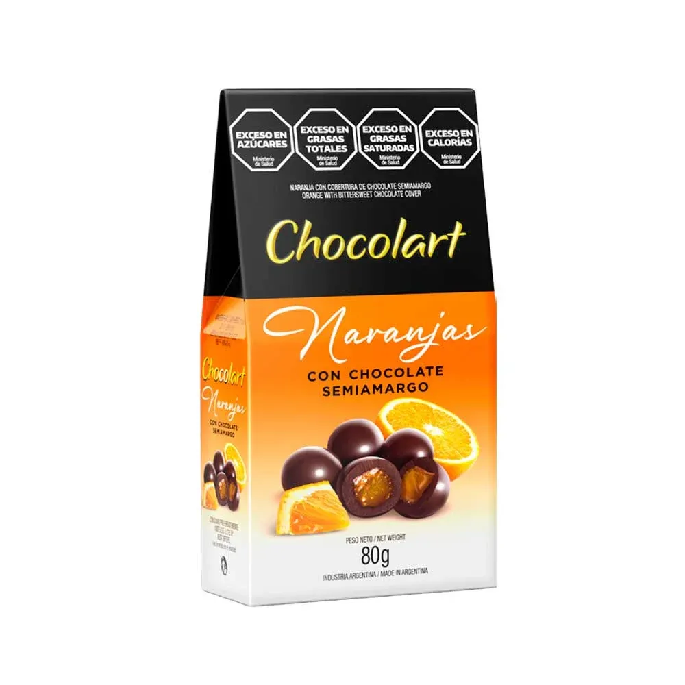 NARANJAS CON COBERTURA SEMIAMARGA
