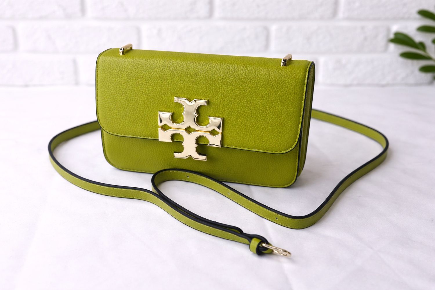 Green TB Bag Crossbody