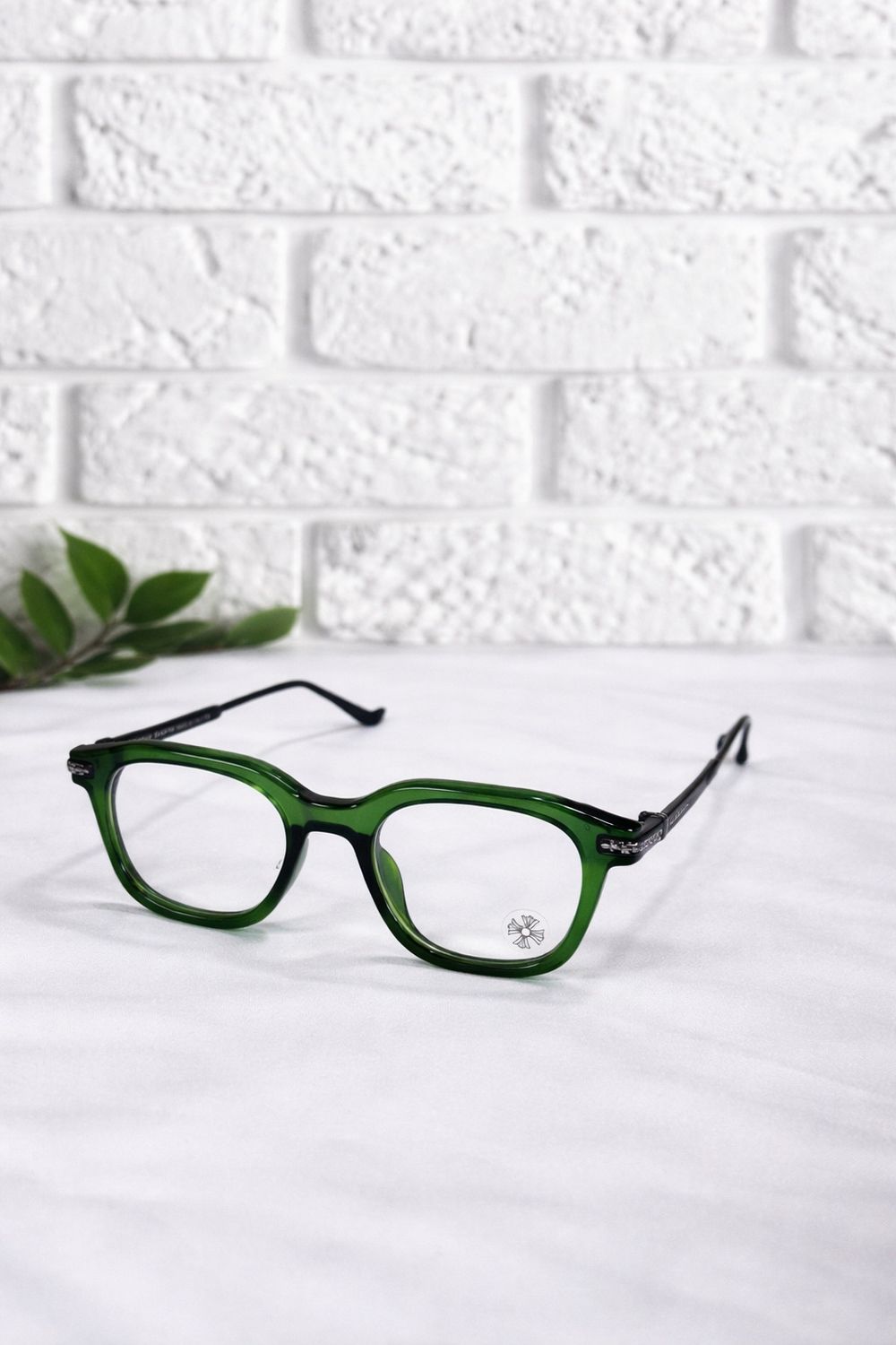 Green Clear Frames