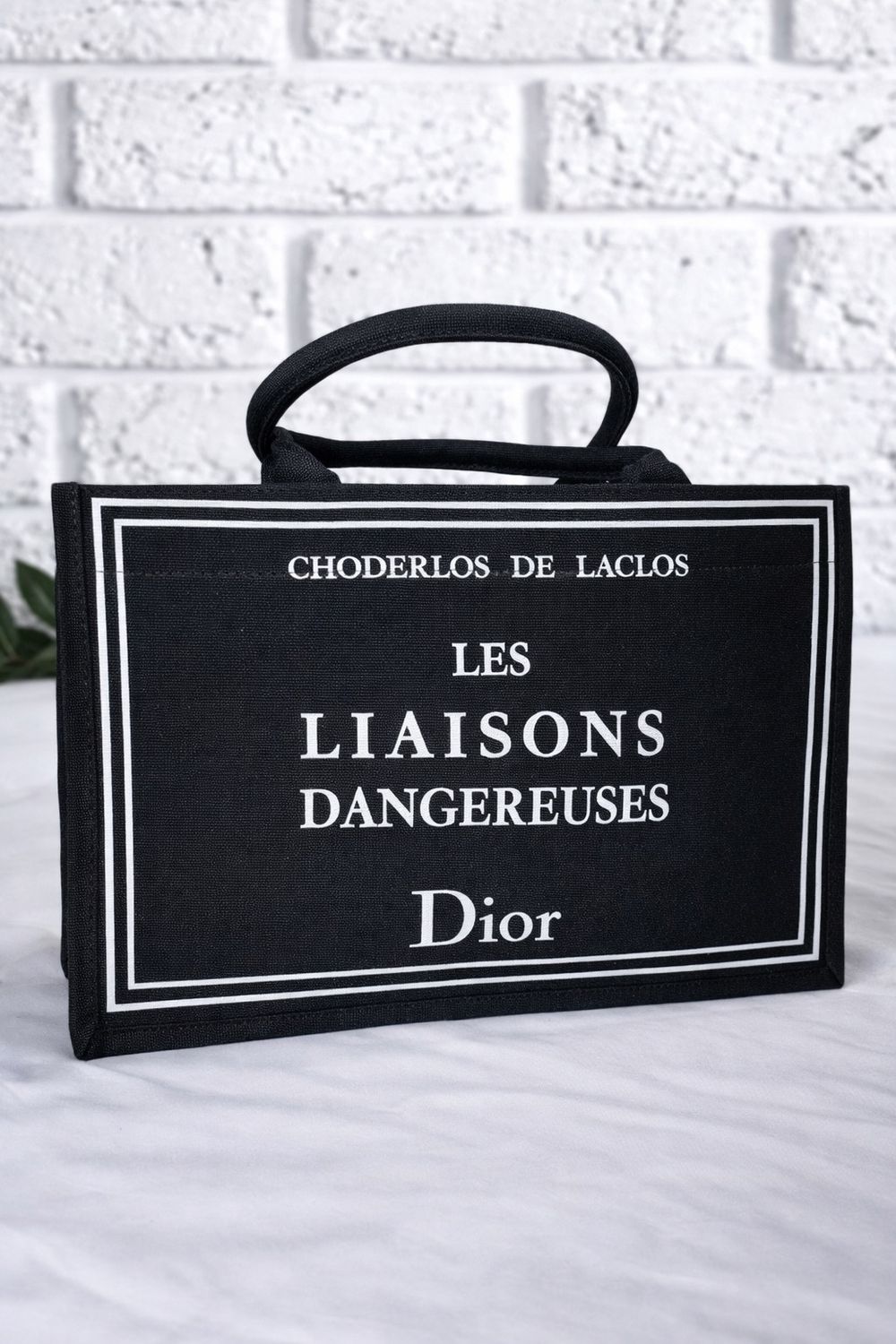 Dor black and white big bag