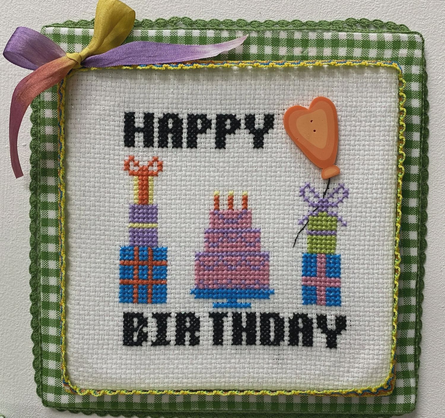 Happy Birthday Sniplet by For The Stitcher's Soul