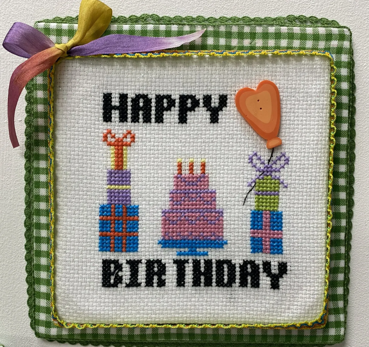 Happy Birthday Sniplet by For The Stitcher's Soul