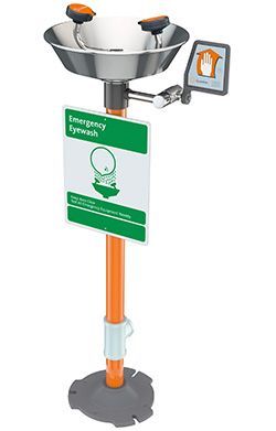 Pedestal-Mounted Eyewashes