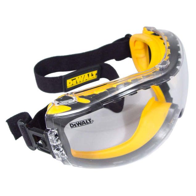 DeWalt CONCEALER Goggle, clear anti-fog (#DPG82-11)