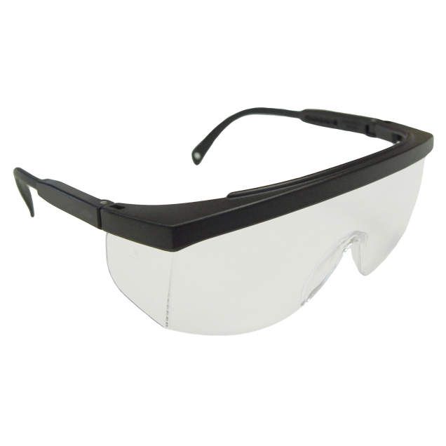 GALAXY, black/clear anti-fog (#GX0111ID)