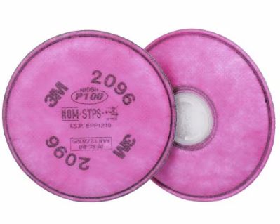 3M Particulate Filter (P100 Filter with Nuisance Level Acid Gas Relief) (#2096)