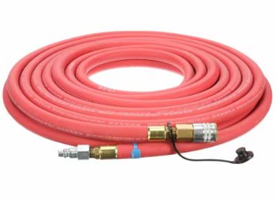 3M Supplied Air Hose, Industrial Interchange Fittings, Low Pressure, 25' (#W-3020-25)