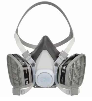 3M Half Facepiece Disposable Respirator Assembly (organic vapor with P95, large) (#53P71)