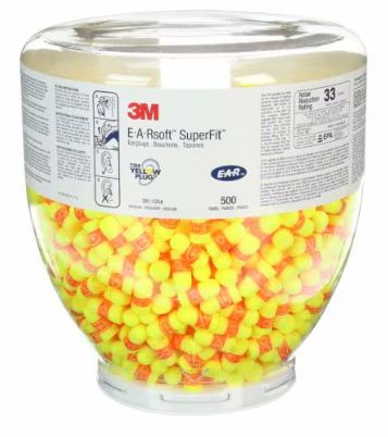 3M E-A-R SuperFit Earplugs, one Touch Refill (#391-1254)