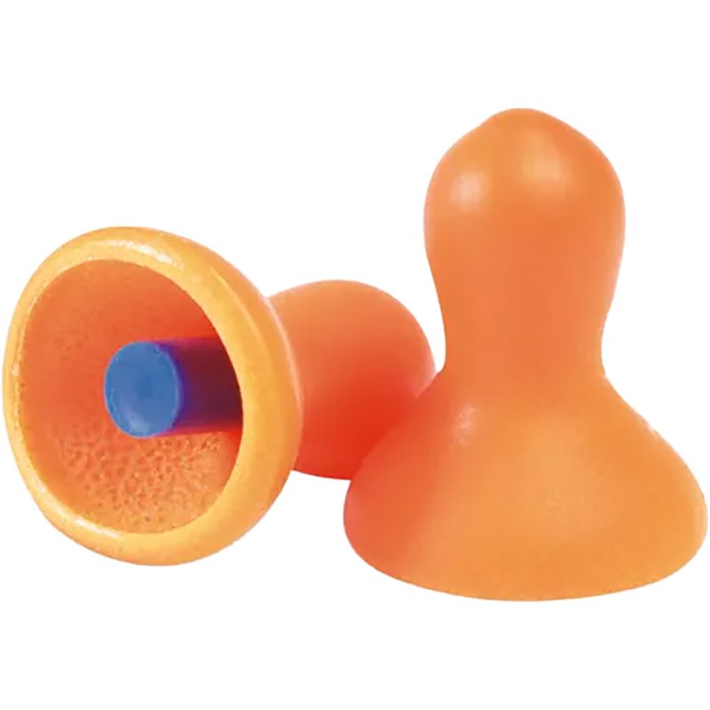 Howard Leight™ Quiet® Bell Shape Reusable PVC Ear Plugs - NRR 26 (#QD1)