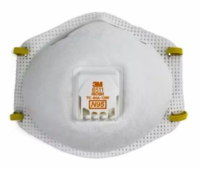 3M Particulate Respirator (#8511) 3M Particulate Respirator (#8511)