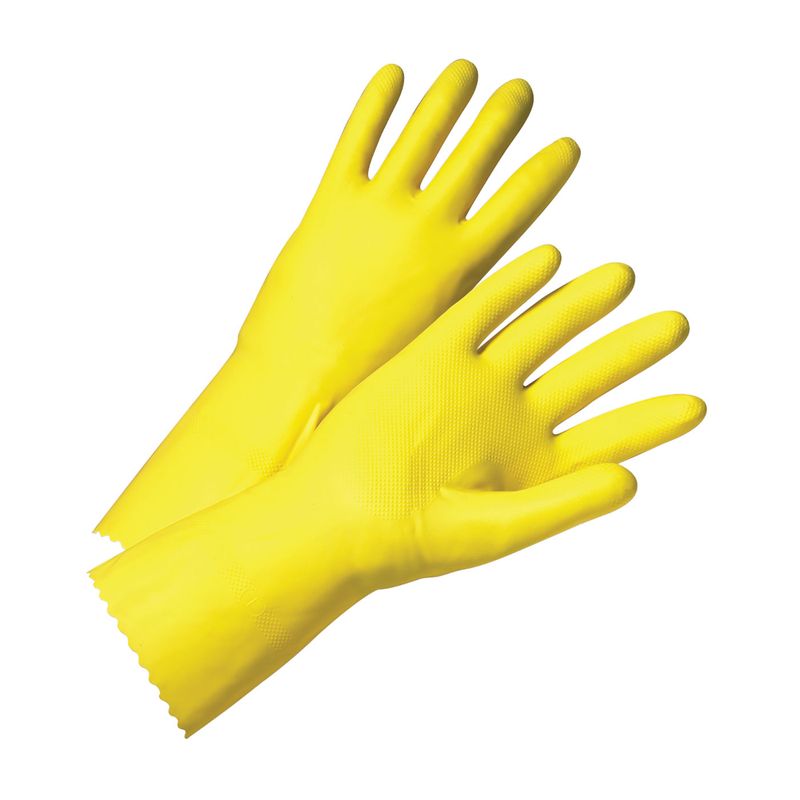 PIP® Unsupported Latex, Flock Lined with Raised Diamond Grip - 18 Mil (#2312)