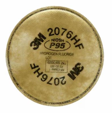 3M Particulate Cartridge (Hydrogen Fluoride with Nuisance Level Acid Gas Relief) (#2076HF)
