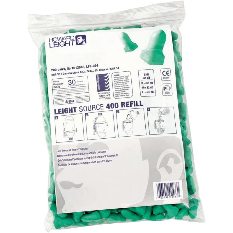 Maximum Lite Earplugs, Leight Source 400 Refill (#LPF-LS4-REFILL)