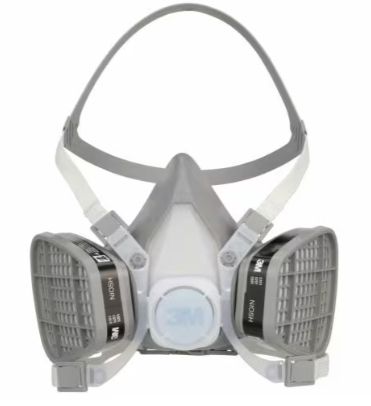 3M Half Facepiece Disposable Respirator Assembly (organic vapor, large) (#5301)
