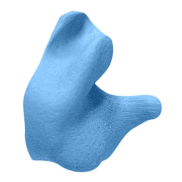 Custom Molded Earplugs, blue (#CEP001-B)