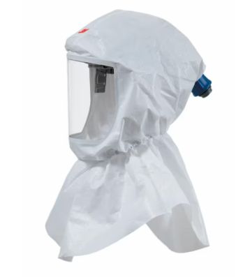 3M Versaflo Painter`s Hood Assembly with Inner Shroud and Premium Head Suspension (#S-757)
