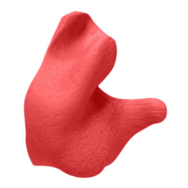 Custom Molded Earplugs, red (#CEP001-R)