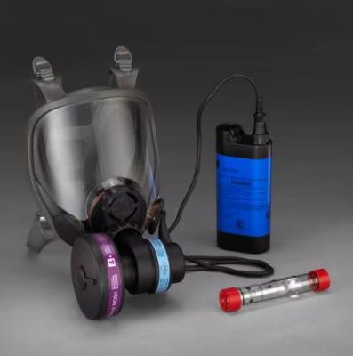 3M Powerflow Face-Mounted Powered Air Purifying Respirator (PAPR), large (#6900PF) 3M Powerflow Face-Mounted Powered Air Purifying Respirator (PAPR), large (#6900PF)