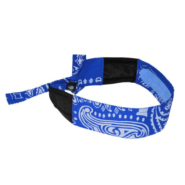 Arctic Cooling Headband, blue paisley (#RCS108)