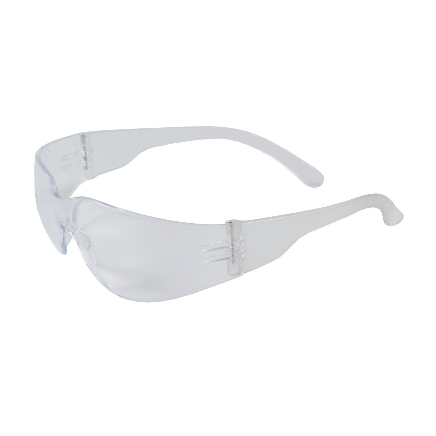 Zenon Z11sm Rimless Safety Glasses with Clear Temple, Clear Lens and Anti-Scratch Coating  (#250-00-0900)