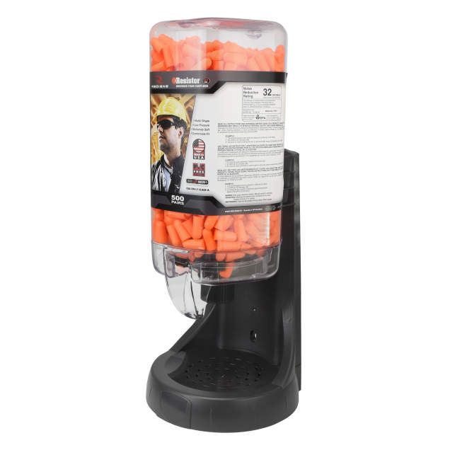 Radians 500 Pair Refillable Dispenser with Resistor 32 FP70 Plugs (#FPD-500L70)