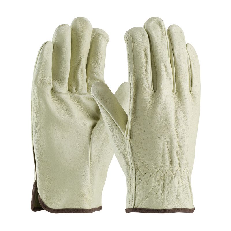 PIP Premium Grade Top Grain Pigskin Leather Drivers Glove - Straight Thumb  (#70-318)