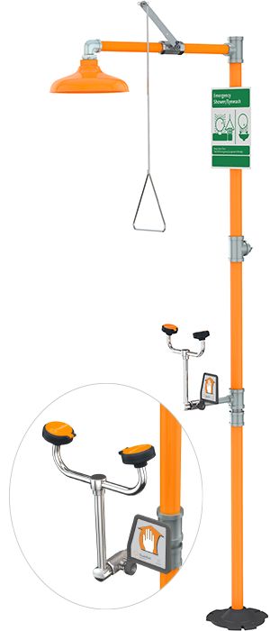 Guardian Safety Station with Eye/Face Wash, Less Bowl (#G1931)