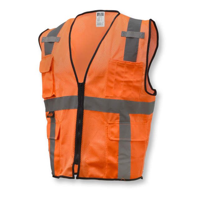 Economy Surveyor Class 2 Vest, orange (#SV7E-2ZOM)