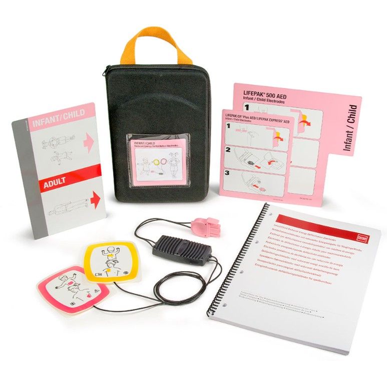 Infant/Child Reduced Energy Defibrillation Electrode Starter Kit (#11101-000017)