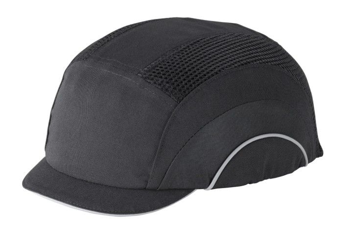 JSP® HardCap A1+™ Baseball Style Bump Cap with HDPE Protective Liner and Adjustable Back - Micro Brim (#282-ABM130)