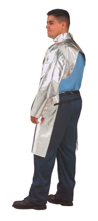 19oz. Aluminized Para Aramid Blend 30" Open Back Coat (#564-AKV-30)