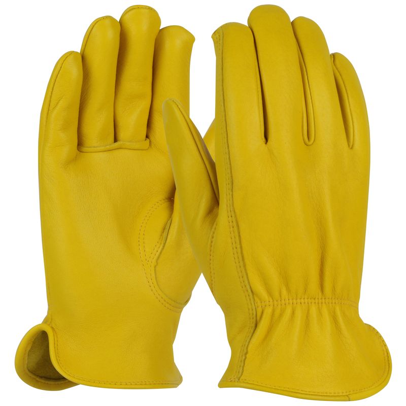 PIP Premium Grade Top Grain Deerskin Leather Drivers Glove - Keystone Thumb  (#9920K)