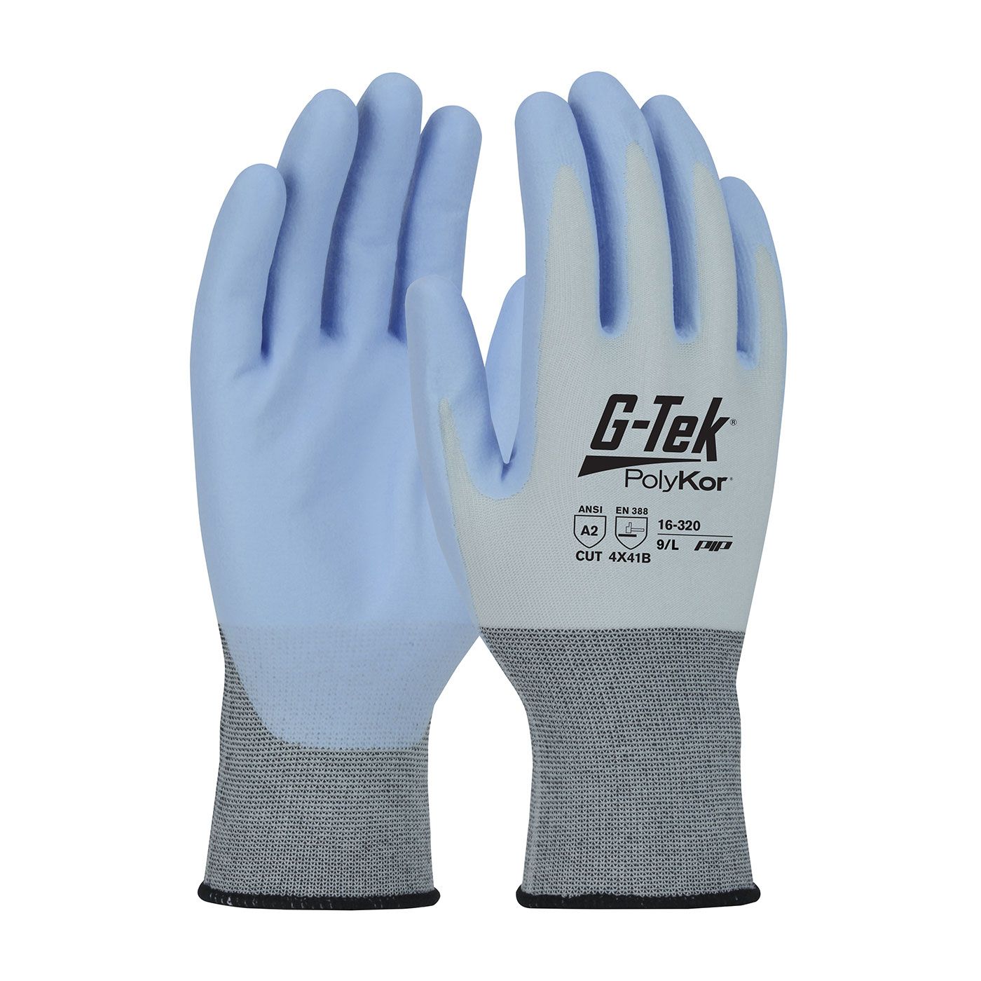 G-Tek® PolyKor® X7™ Seamless Knit A2 PolyKor™ X7™ Blended Glove with NeoFoam® Coated Grip on Palm & Fingers - Touchscreen (#16-320) G-Tek® PolyKor® X7™ Seamless Knit A2 PolyKor™ X7™ Blended Glove with NeoFoam® Coated Grip on Palm & Fingers - Touchscreen (#16-320)